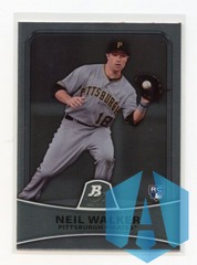 Neil Walker 2010 Bowman Platinum #83 RC Rookie Pirates